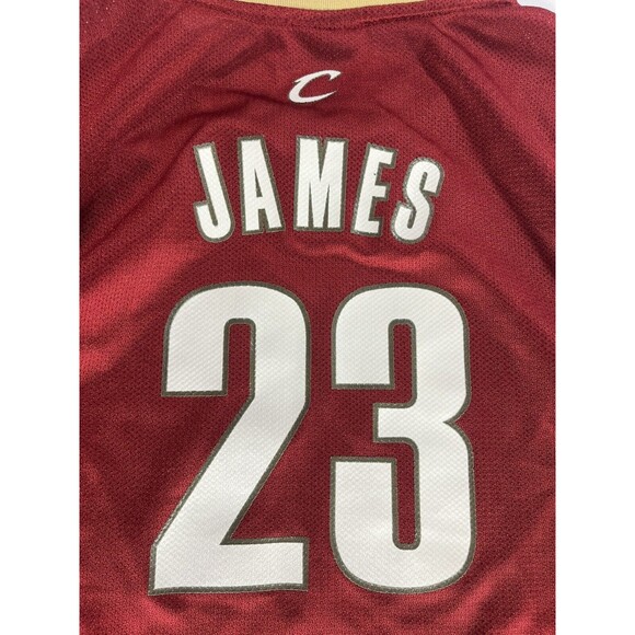 Reebok Lebron James Cleveland Cavalier’s #23 Youth Large (14-16) Jersey - Picture 4 of 8